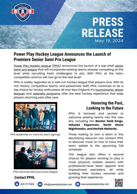powerball hockey|power play hockey league.